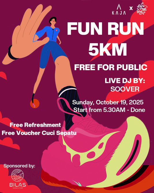 Weekly Fun Run LariPagiBali X KAJA Sunday, October 19,2025