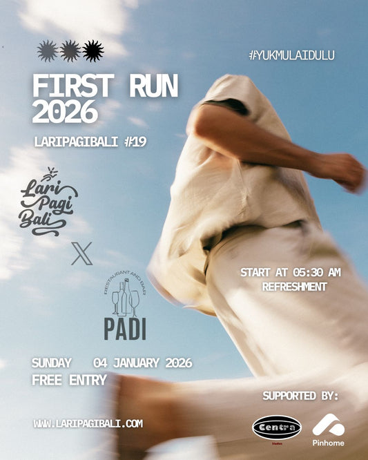 FIRST RUN 2026 - LARIPAGIBALI #19 X PADI RESTAURANT AND BAR