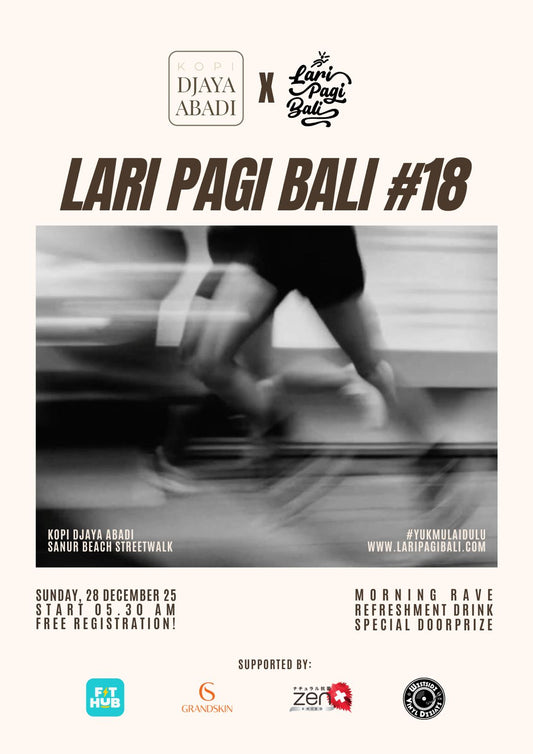 Weekly Fun Run #18 LARIPAGIBALI X KOPI DJAYA ABADI